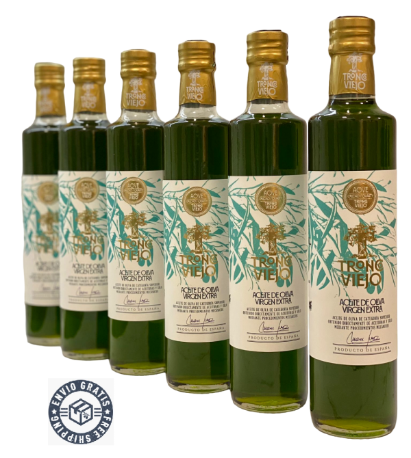 AOVE PREMIUM Botellas de 500 ml, Caja de 6 unidades EDICIÓN LIMITADA Nueva COSECHA 24/25