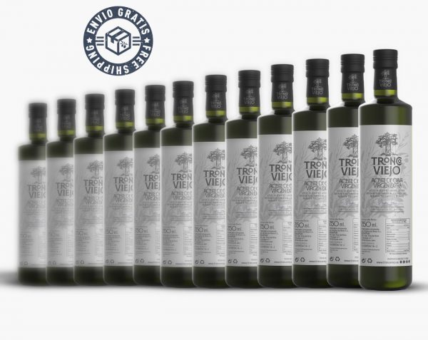 AOVE Botellas de 750 ml, Caja de 12 unidades
