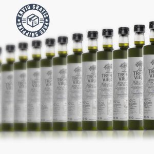 AOVE Botellas de 750 ml, botella de pet, Caja de 12 unidades