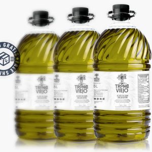 Garrafa de AOVE de 5 L en cajas de 3 unidades