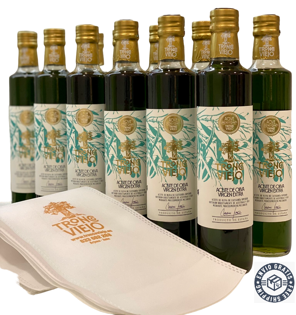 Aceite de Oliva Virgen Extra (SIN FILTRAR) - Caja 12 botellas 500