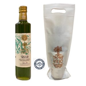Botella de 500 ml AOVE PREMIUM con bolsa regalo. Edición Limitada. Nueva COSECHA 24/25