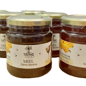 MIEL Pura de Sierra Morena, Garrafa de 1 Kg. Caja de 6 unidades